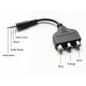 Adaptateur Jack 3.5 vers RCA audio / video