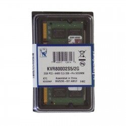 SO-DIMM 2GB PC2 - 6400 CL5 200 Kingston KVR800D2S5/2G